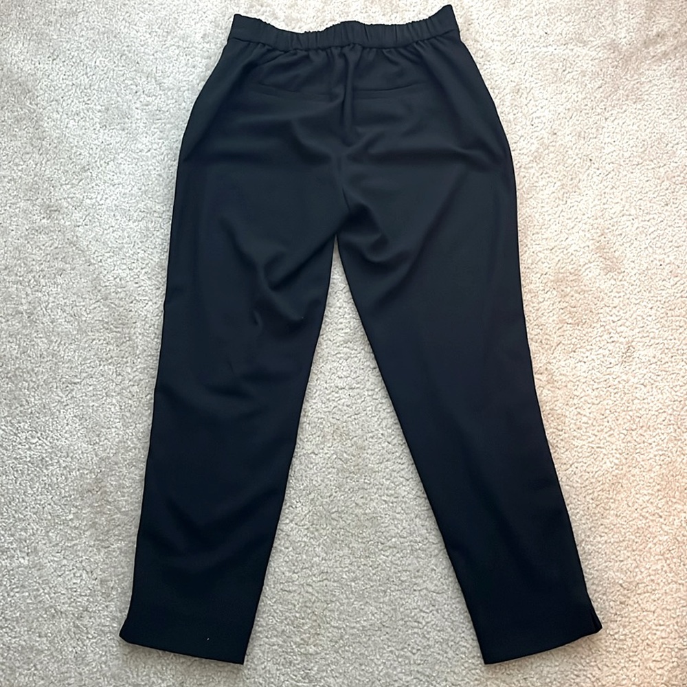 BANANA REPUBLIC FACTORY Women's HAYDEN Black Tapered Pants Size 2P - Picture 4 of 5
